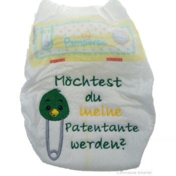 Windel Taufe Patentante